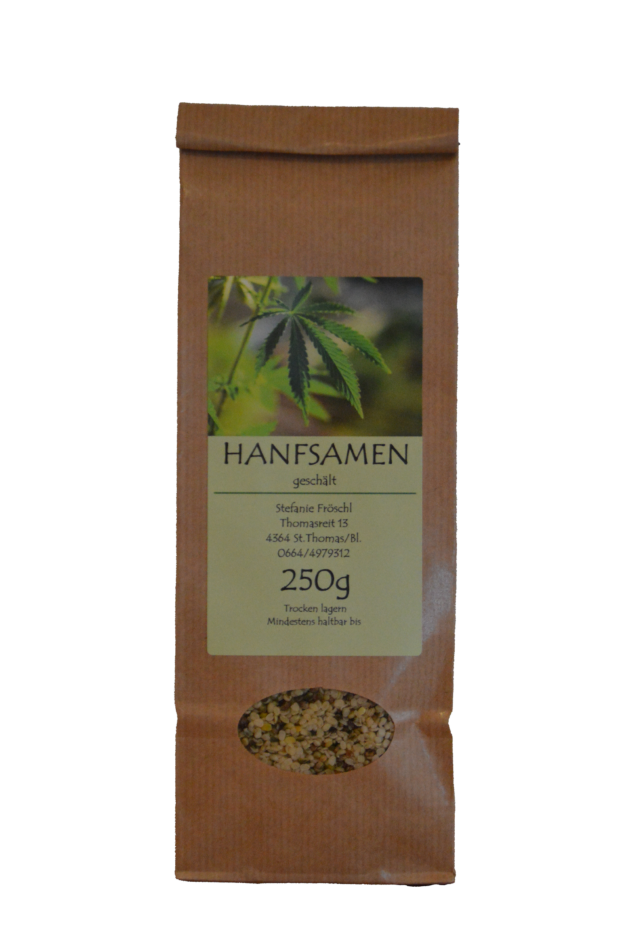 Hanfsamen geschält 250 g
