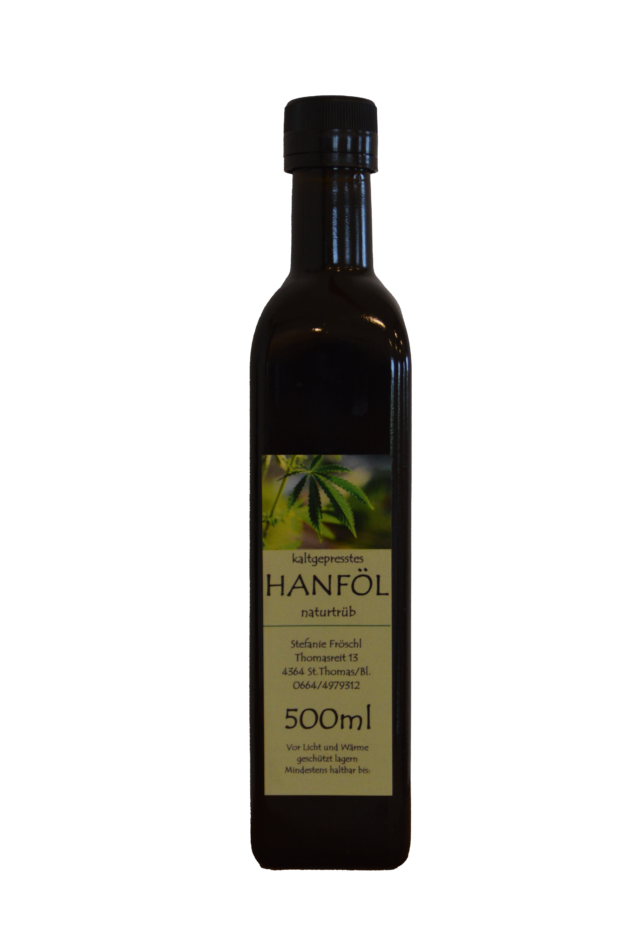 Hanföl 500 ml